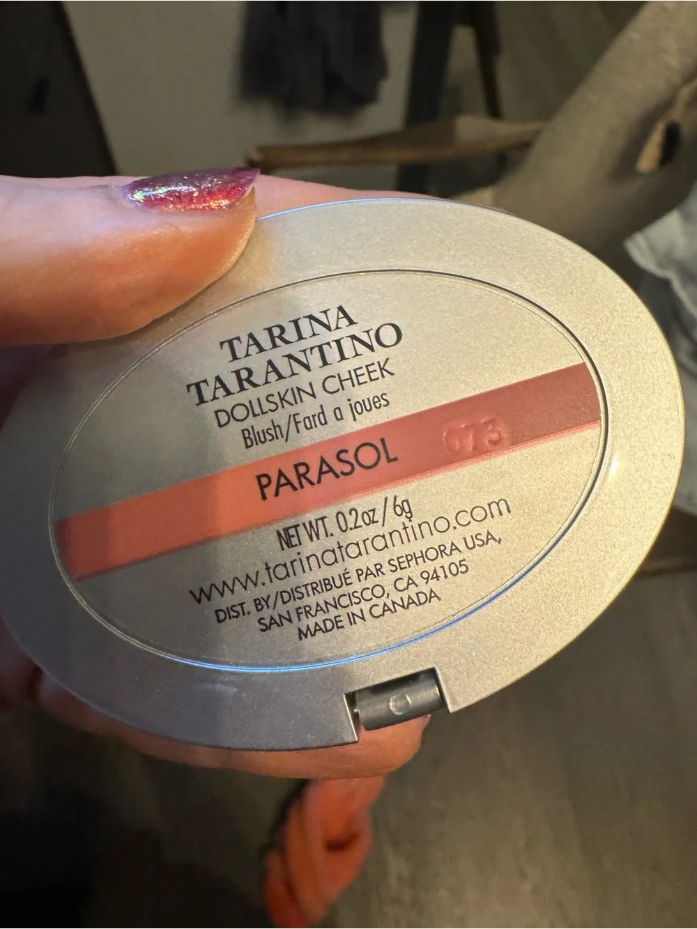 Tarina Tarantino Bright Pink Powder Blush